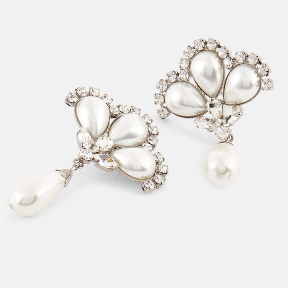 Alessandra Rich
Pearl Earrings With Pendant - Picture 5 of 5